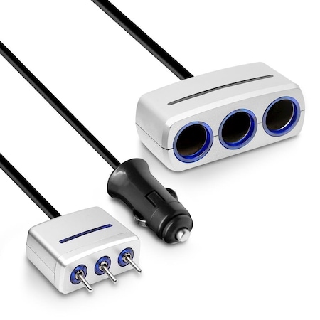 Pyle 1 To 3 Amp Type Cigarette Socket PL12V3P